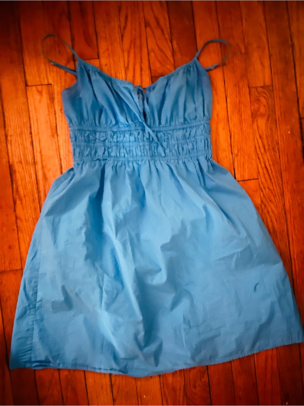 Rails Blue Spaghetti Strap Sundress